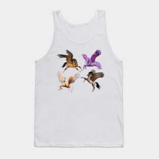 Unicorns in motion Tank Top